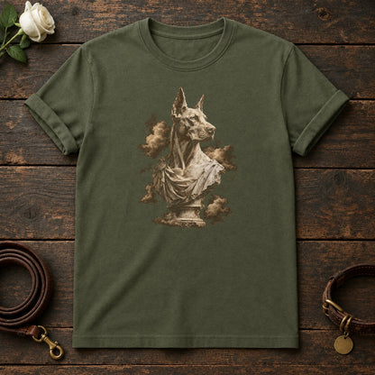 Great Dane Marble Guardian Tee in Military Green