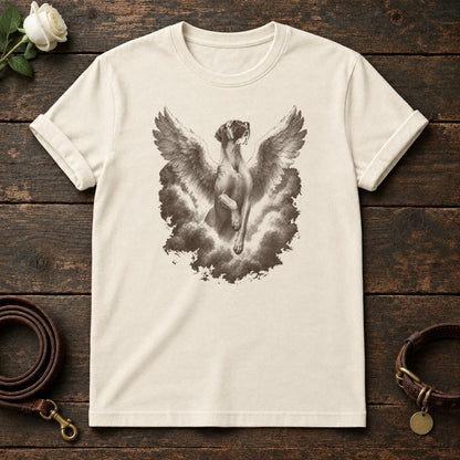 Great Dane Guardian Angel Tee in Natural