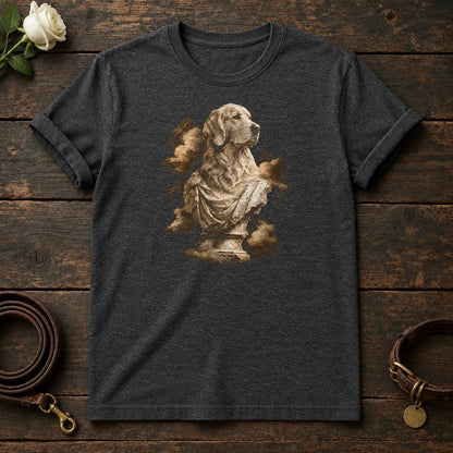 Golden Retriever Marble Guardian Tee in Dark Heather
