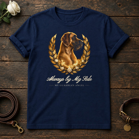 Always by My Side – Laurel Great Dane Memorial Tee in Navy