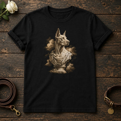 Great Dane Marble Guardian Tee in Black