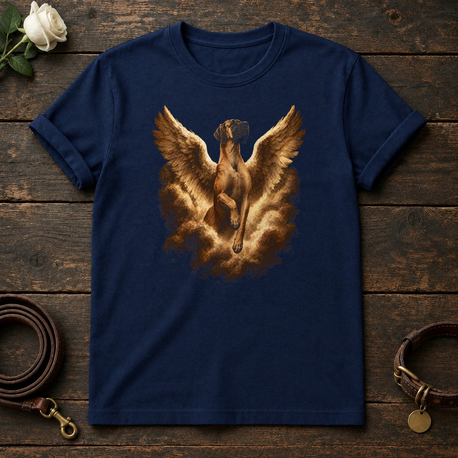 Great Dane Guardian Angel Tee in Navy